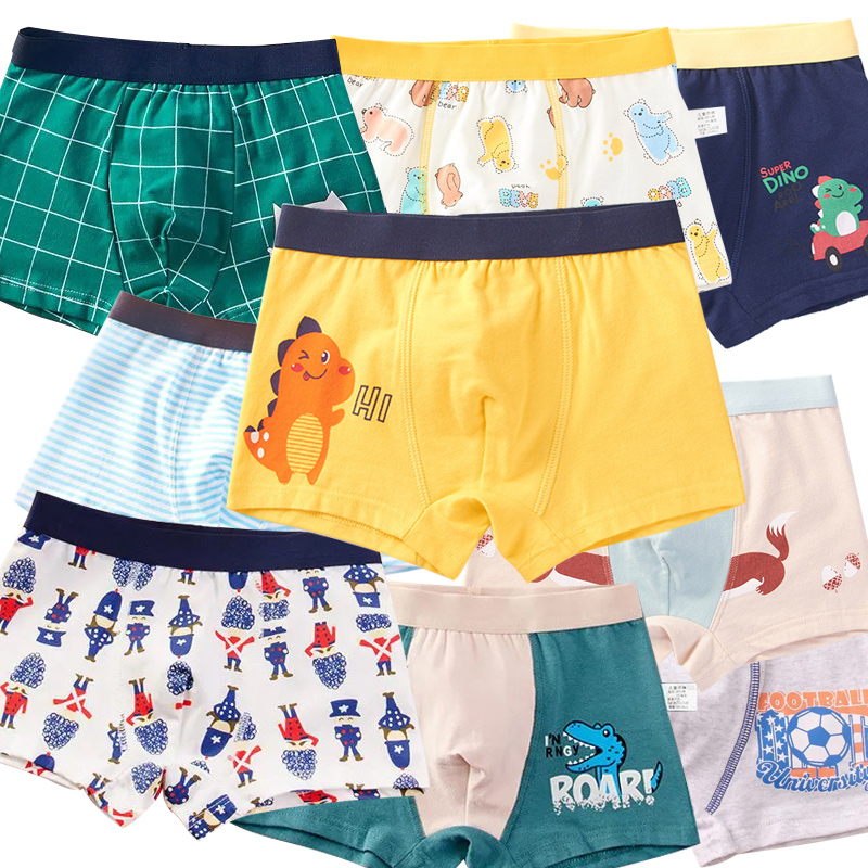 Boyshort Underwear - Celana dalam katun anak laki-laki 4