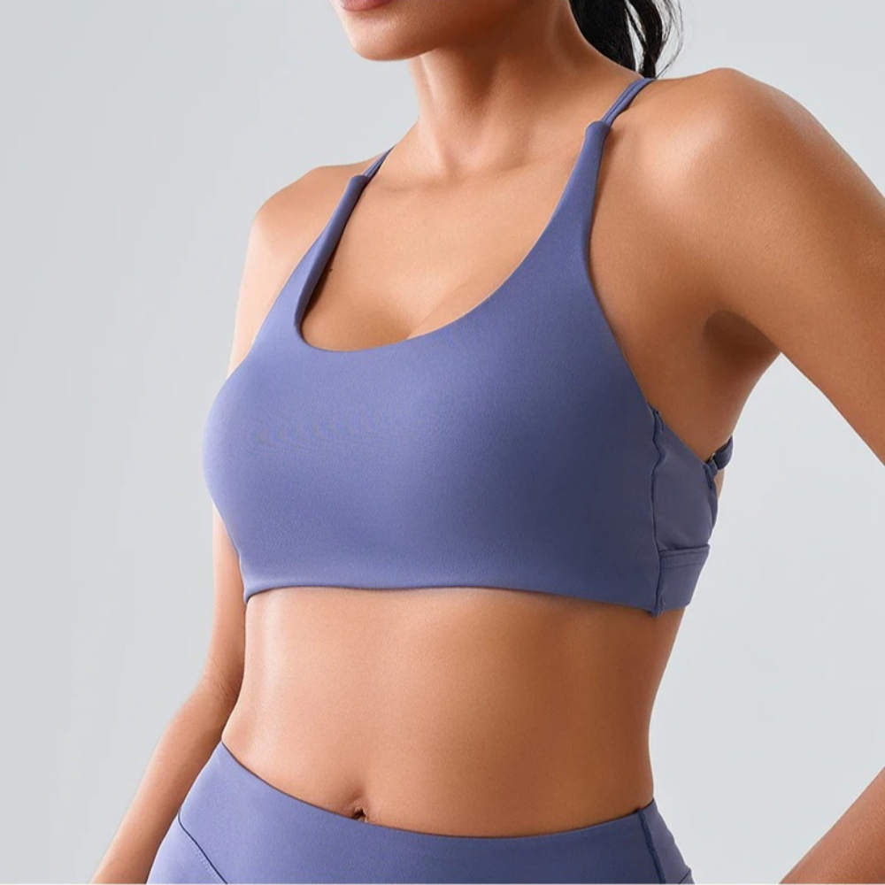 Sport Bra Halter Wanita High S - Sports Bra High Impact ulasan dan harga